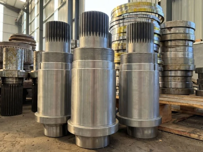 Pellet mill main shaft component
