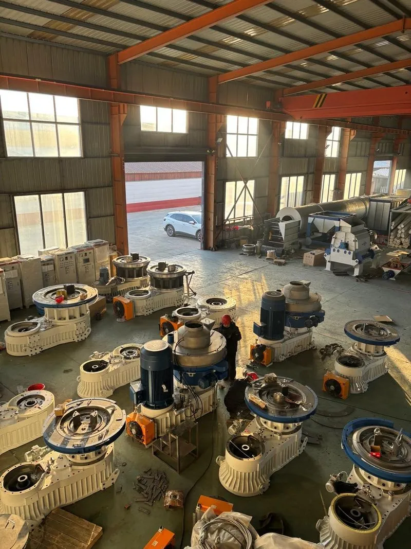 Pellet mill factory full workshop overview